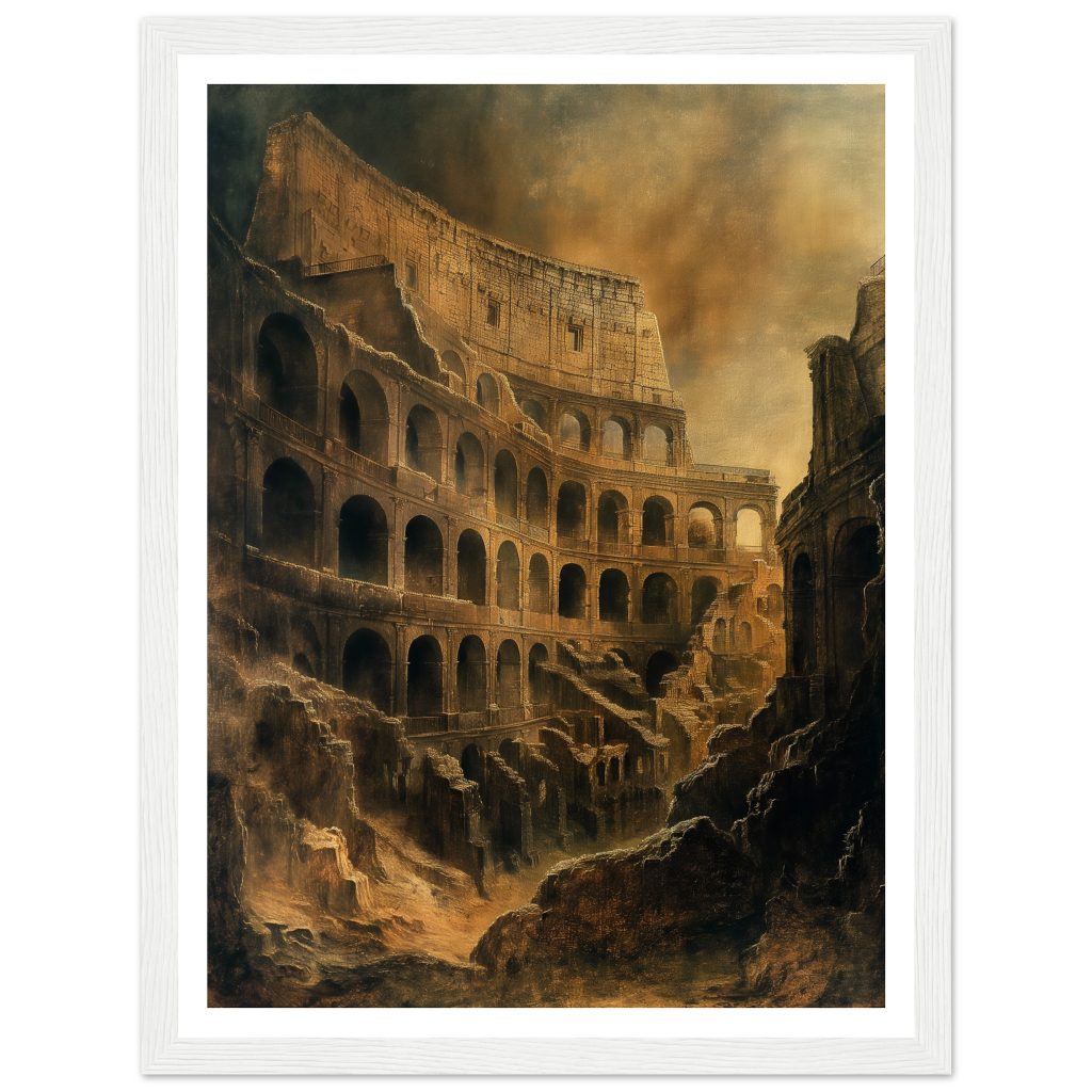 The Colosseum - Leonardo da Vinci - Poster