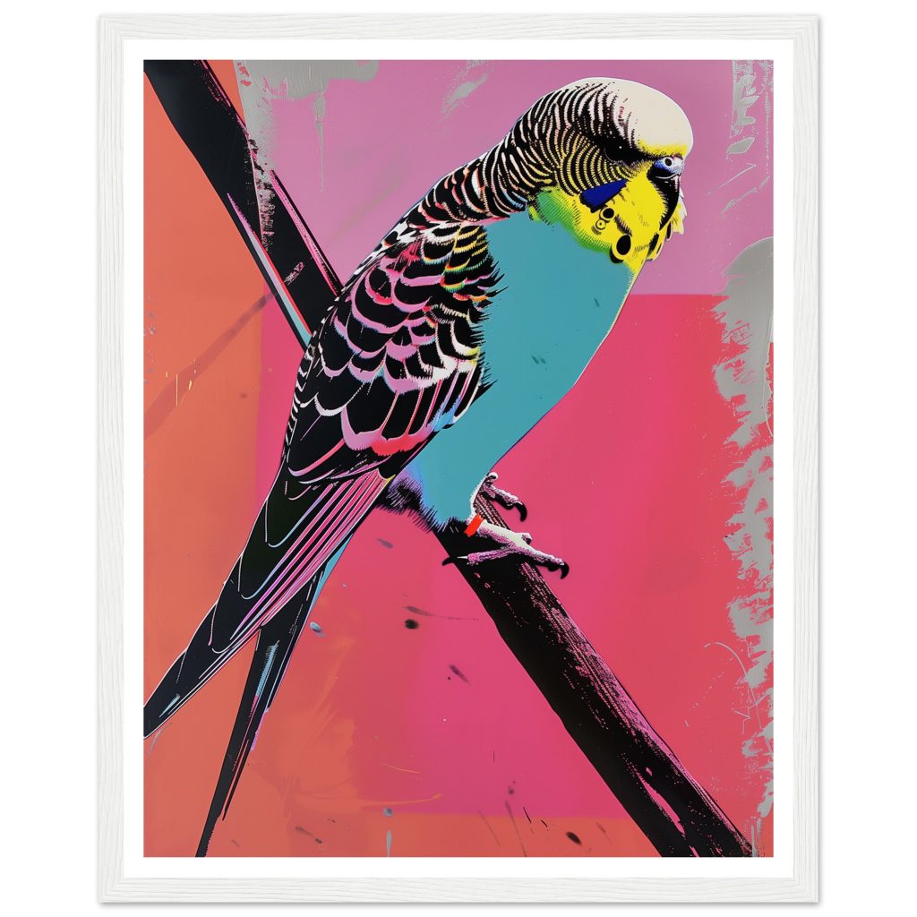 Budgerigar - Andy Warhol - Poster