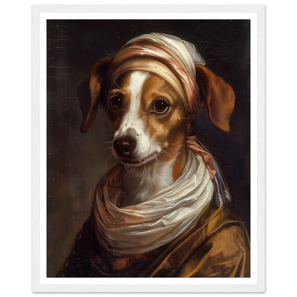 Jack Russell - Leonardo da Vinci - Poster