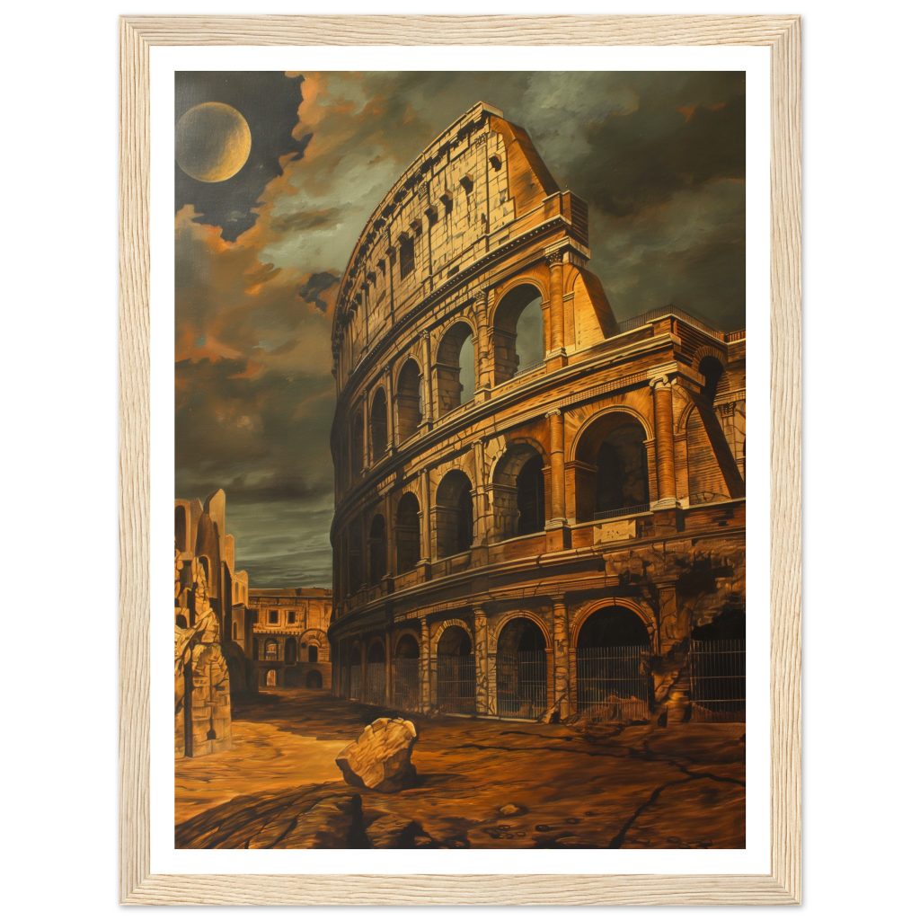 The Colosseum - Salvador Dalí - Poster