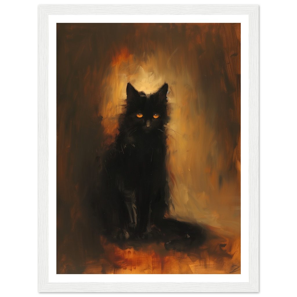 Black Cat - Rembrandt van Rijn - Poster
