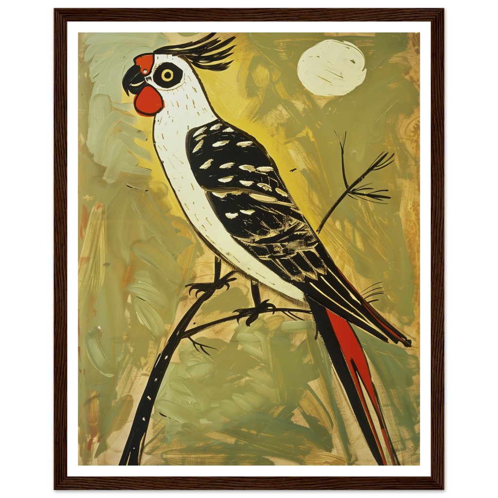 Cockatiel - Pablo Picasso - Poster