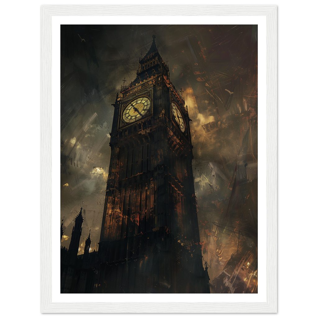 Big Ben - Rembrandt - Series #2 - Poster