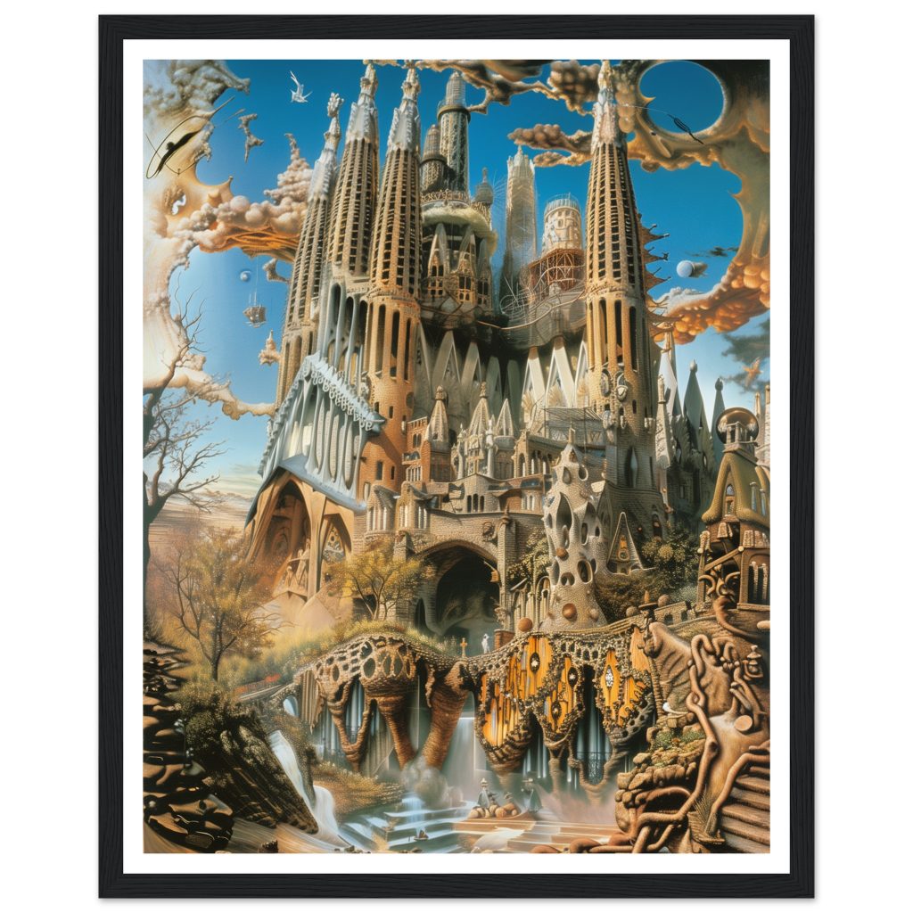 Sagrada Família - Salvador Dalí - Poster