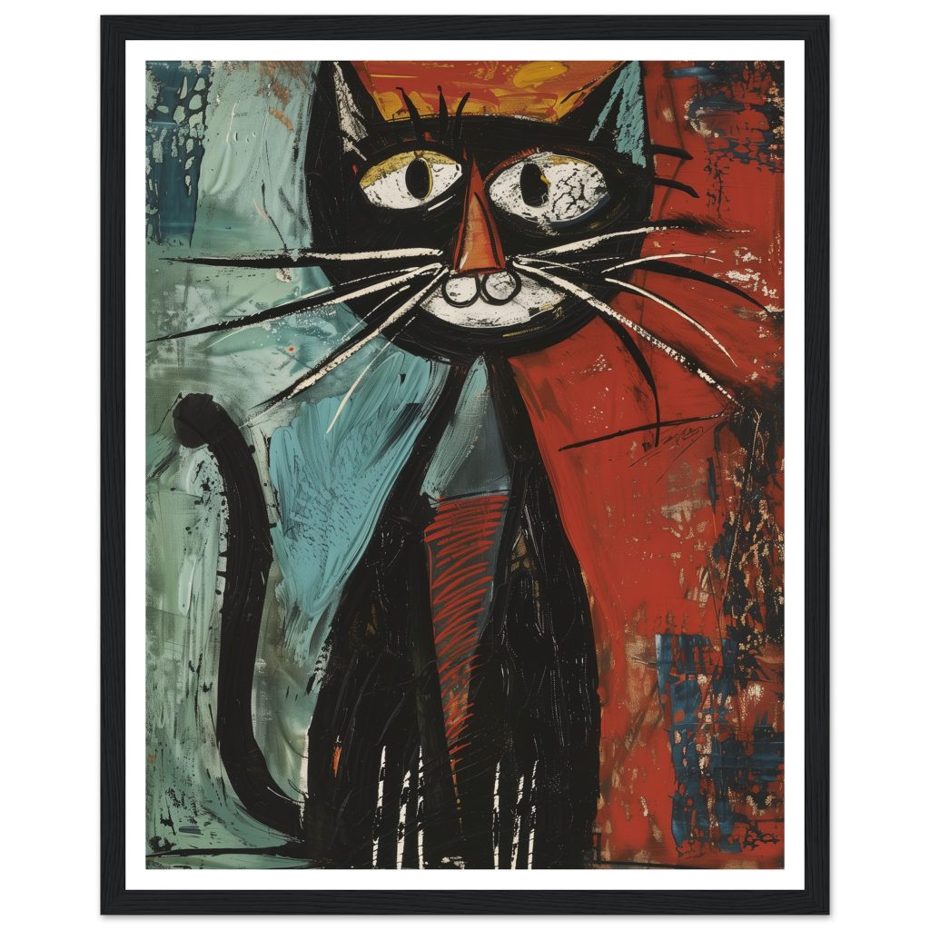 Tabby Cat - Pablo Picasso - Poster