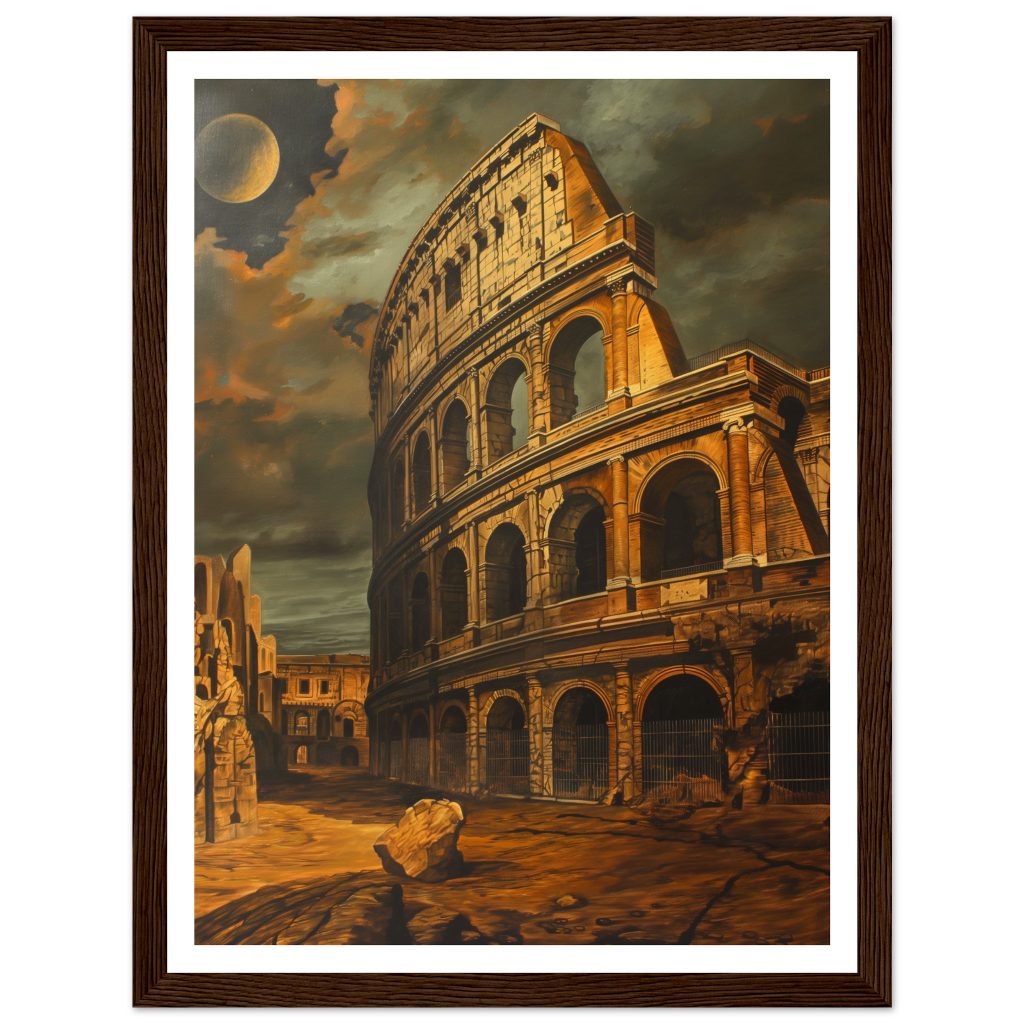 The Colosseum - Salvador Dalí - Poster