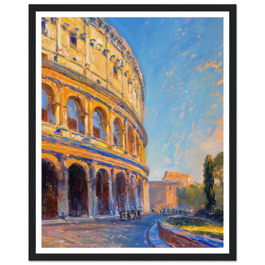 The Colosseum - Claude Monet - Poster
