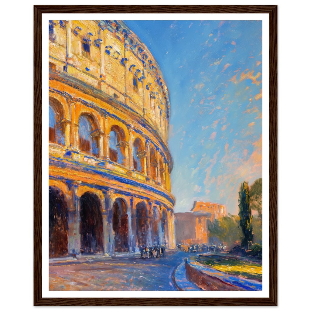 The Colosseum - Claude Monet - Poster