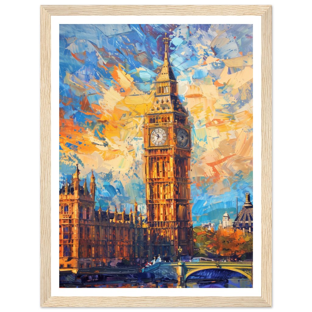 Big Ben - Claude Monet - Series #2 - Poster
