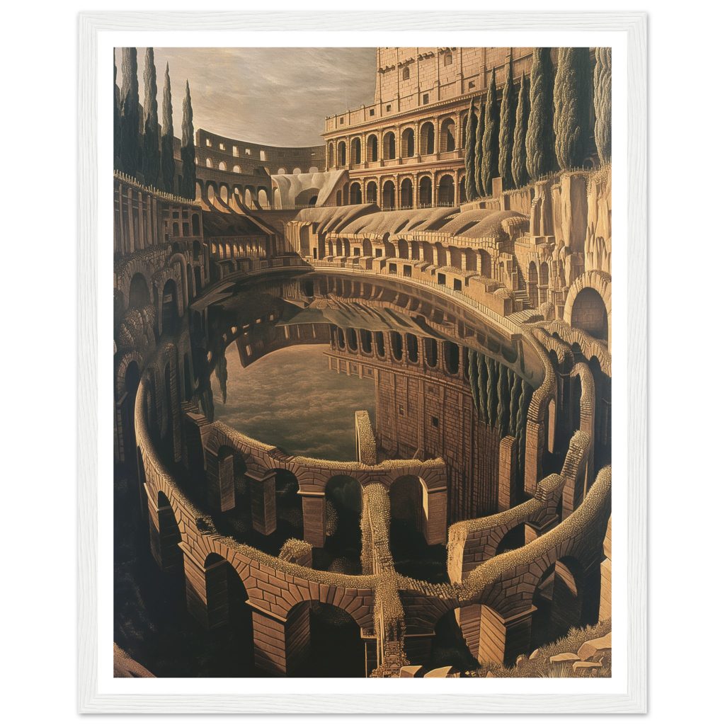 The Colosseum - M. C. Escher - Poster