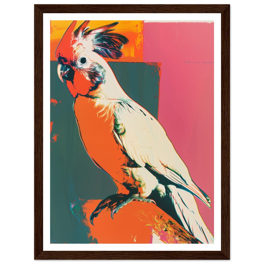 Cockatiel - Andy Warhol - Poster