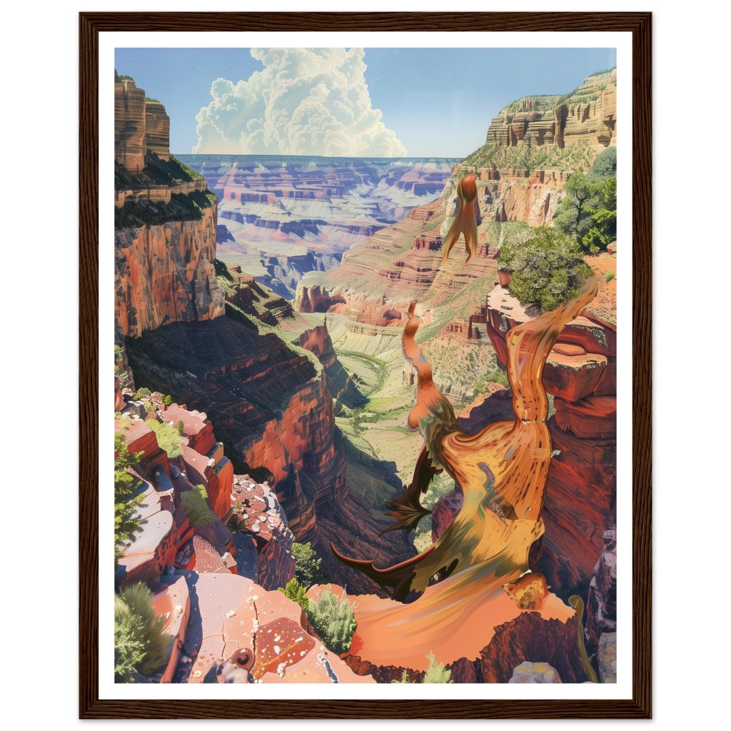 Grand Canyon - Salvador Dalí - Poster