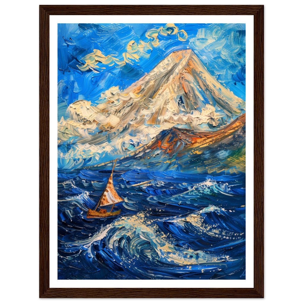 Mount Fuji - Vincent van Gogh - Poster