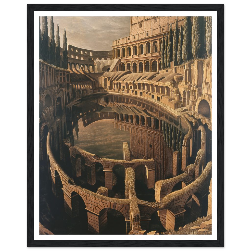 The Colosseum - M. C. Escher - Poster