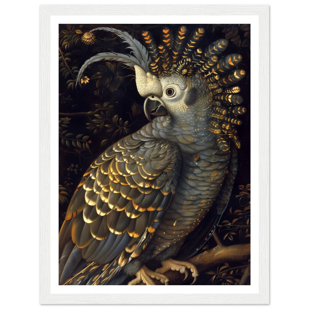 Cockatoo - Leonardo da Vinci - Poster