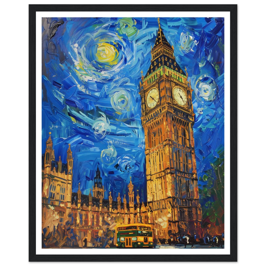 Big Ben - Vincent van Gogh - Series #2 - Poster
