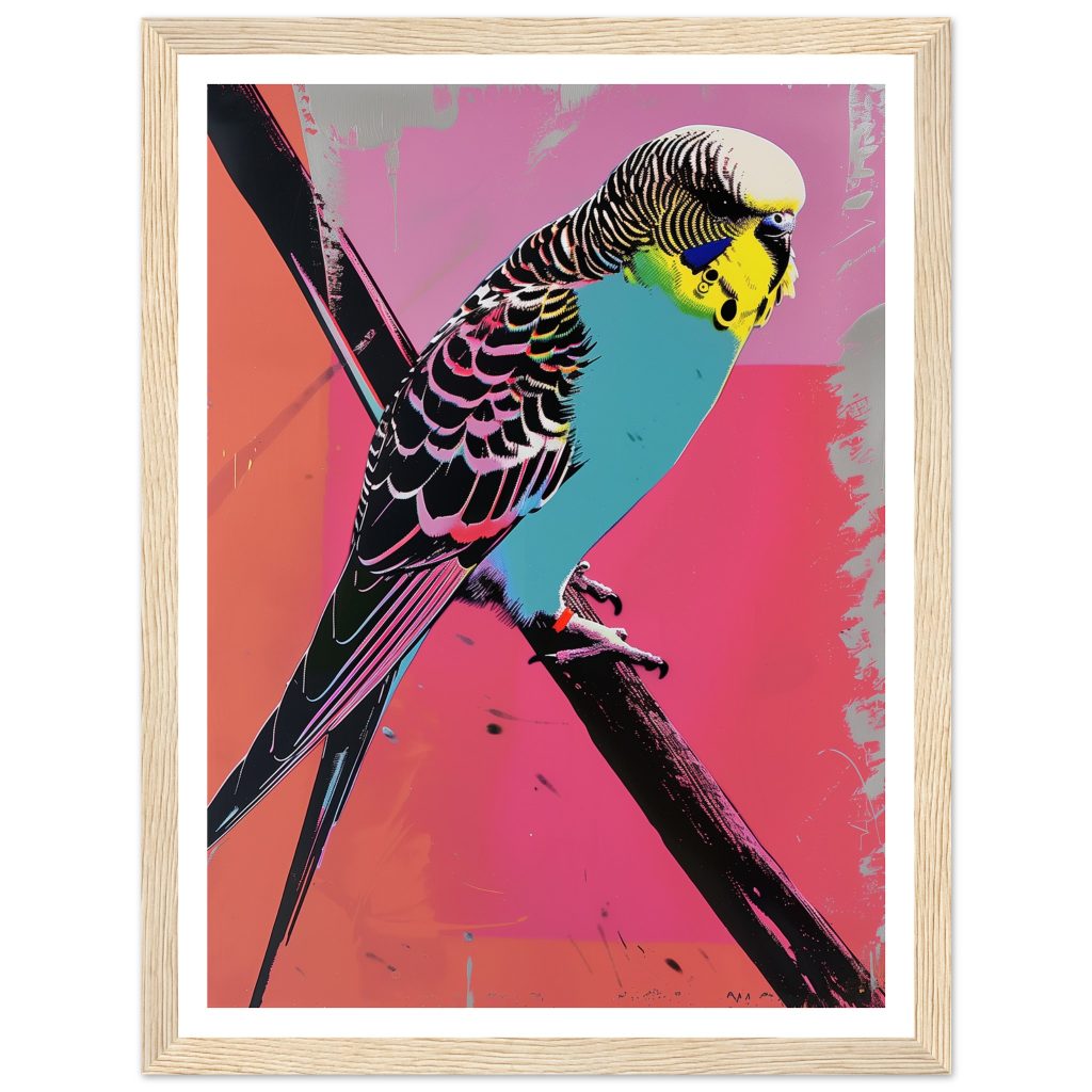 Budgerigar - Andy Warhol - Poster