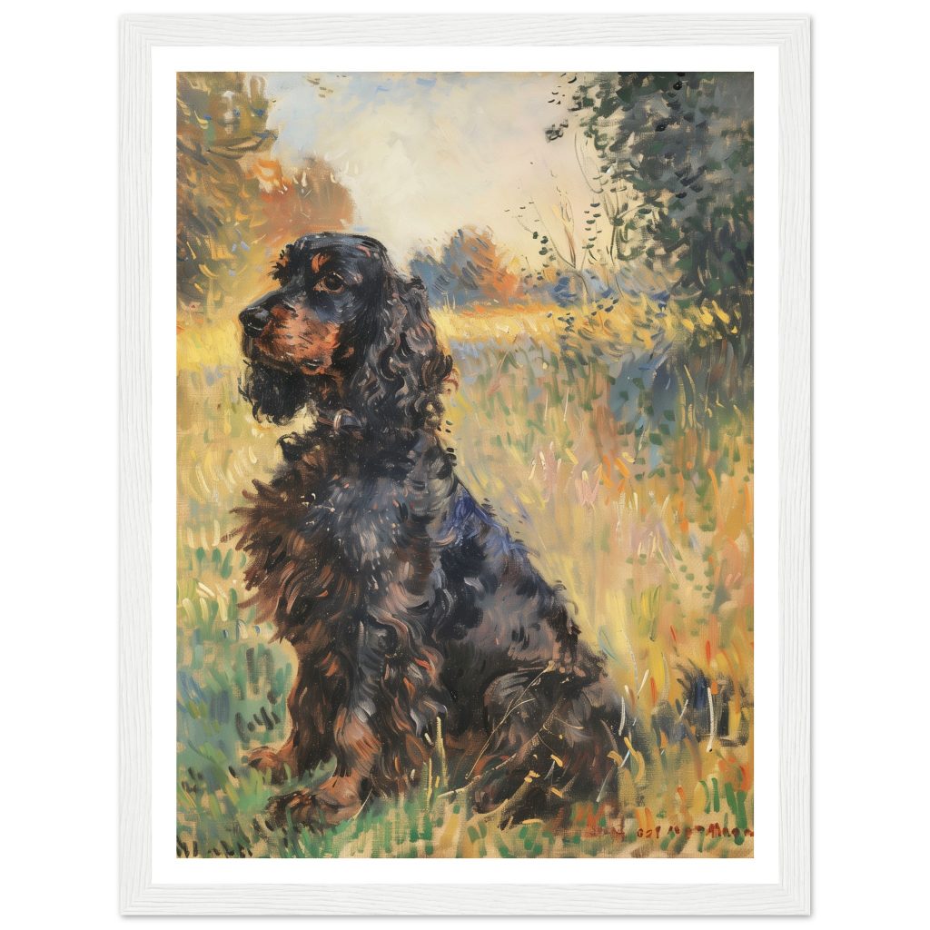English Cocker Spaniel - Claude Monet - Poster