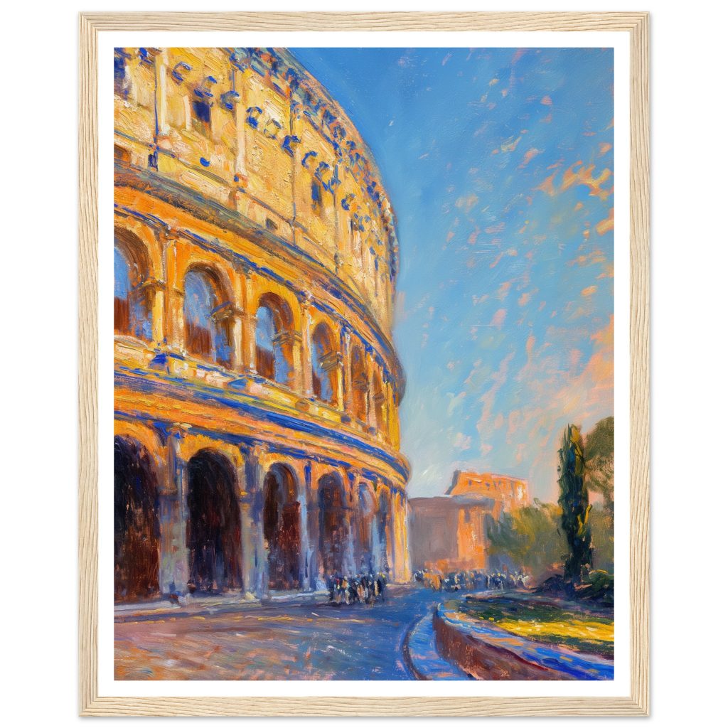 The Colosseum - Claude Monet - Poster