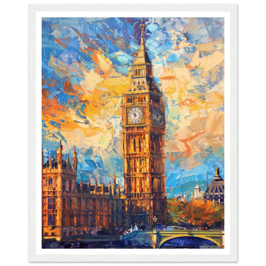 Big Ben - Claude Monet - Series #2 - Poster
