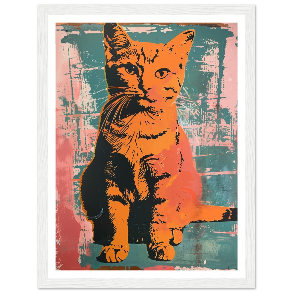 Ginger Cat - Andy Warhol - Poster