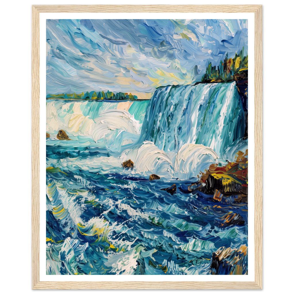 Niagara Falls - Vincent van Gogh - Poster