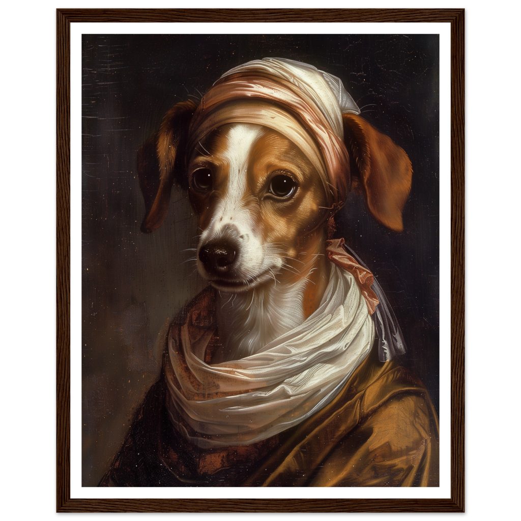 Jack Russell - Leonardo da Vinci - Poster