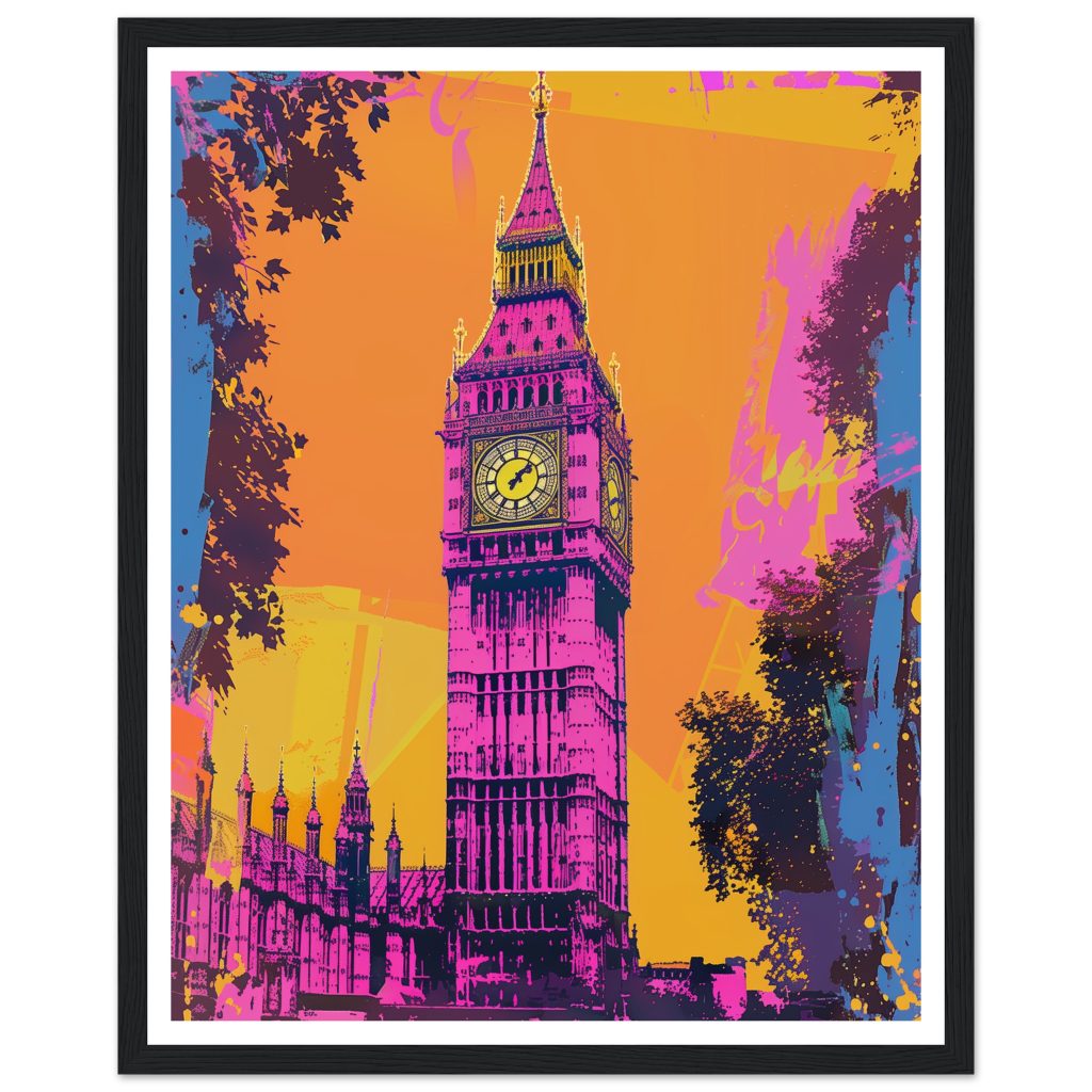 Big Ben - Andy Warhol - Series #2 - Poster