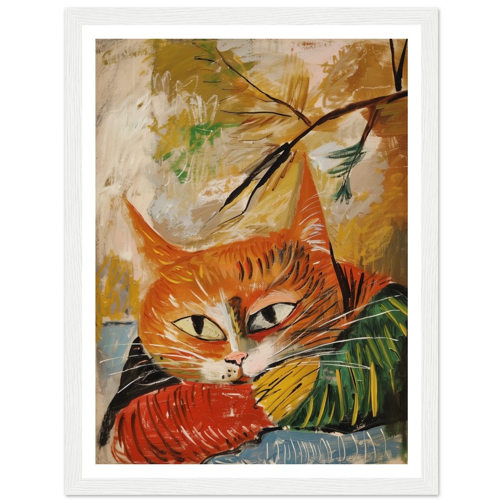 Ginger Cat - Pablo Picasso - Poster