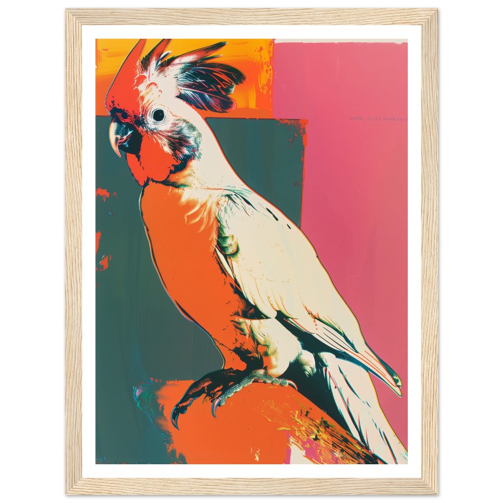 Cockatiel - Andy Warhol - Poster