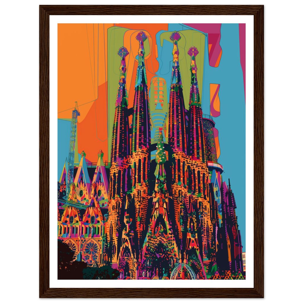 Sagrada Família - Andy Warhol - Poster