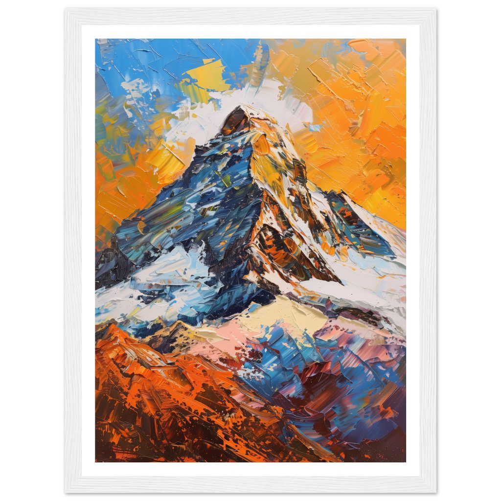 Mount Everest - Vincent van Gogh - Poster