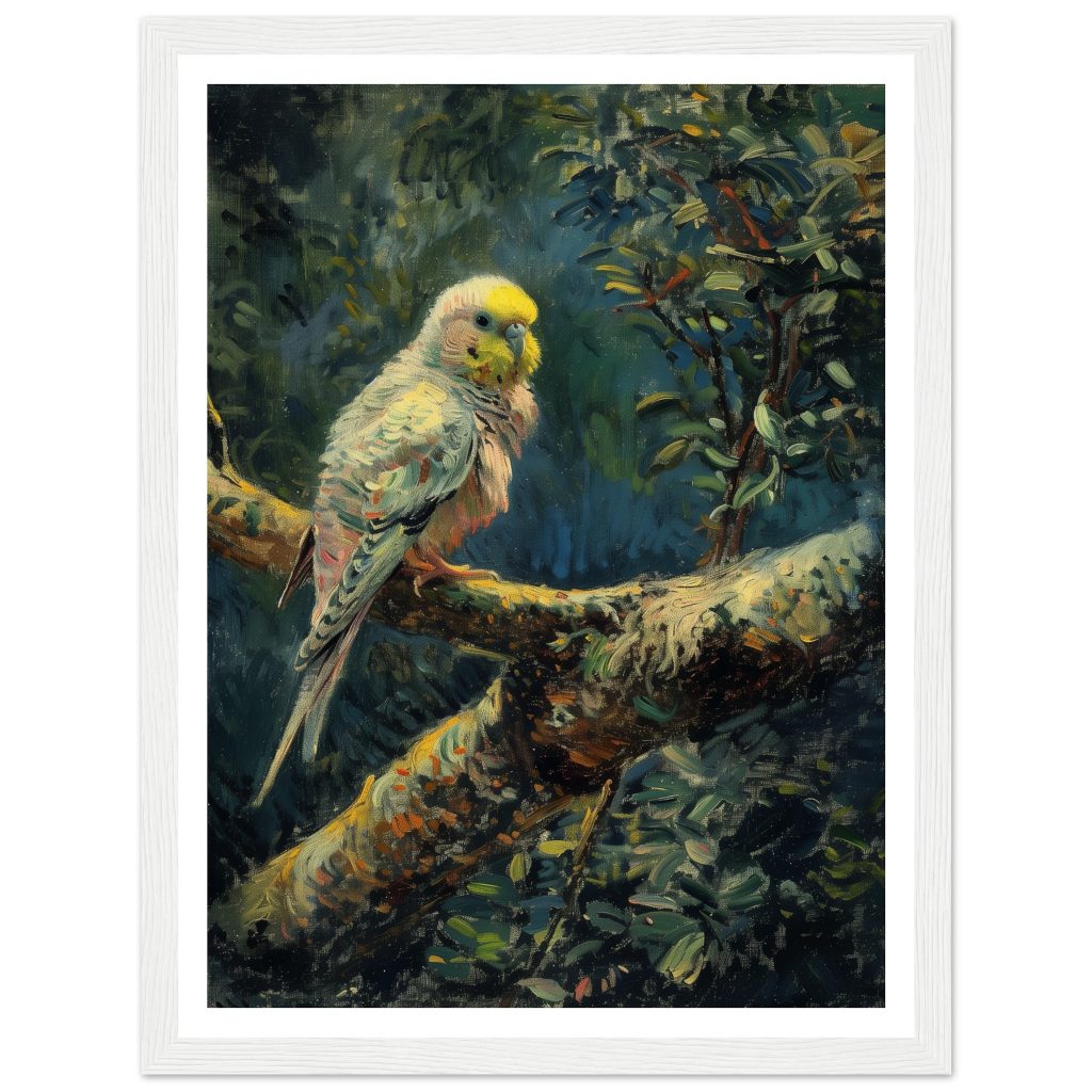 Budgerigar - Claude Monet - Poster