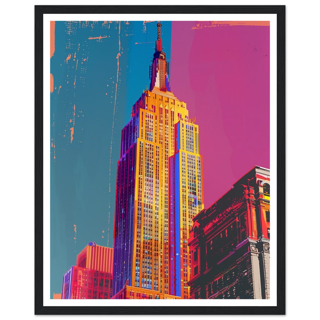 The Empire State Building - Andy Warhol - Poster