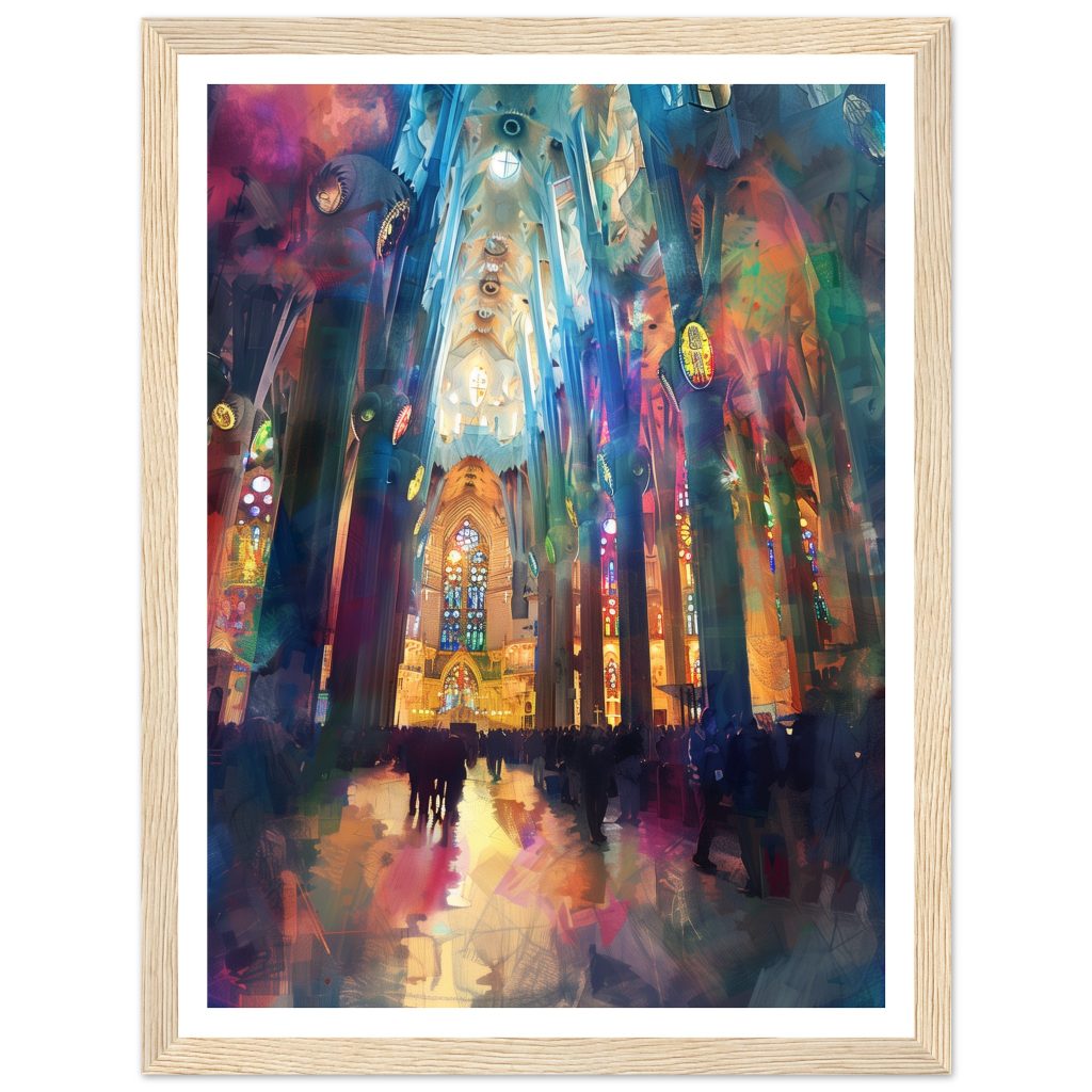 Sagrada Família - Claude Monet - Poster
