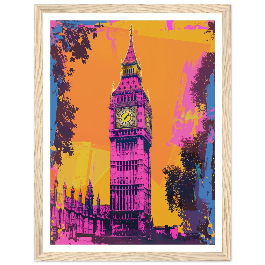 Big Ben - Andy Warhol - Series #2 - Poster