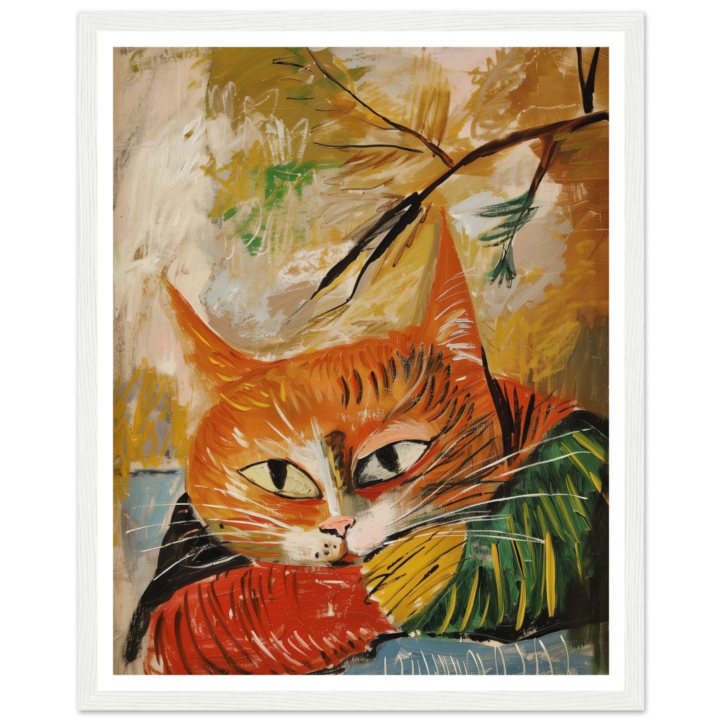 Ginger Cat - Pablo Picasso - Poster