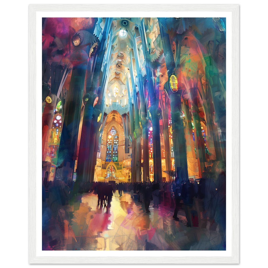 Sagrada Família - Claude Monet - Poster