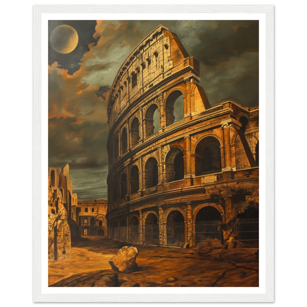 The Colosseum - Salvador Dalí - Poster