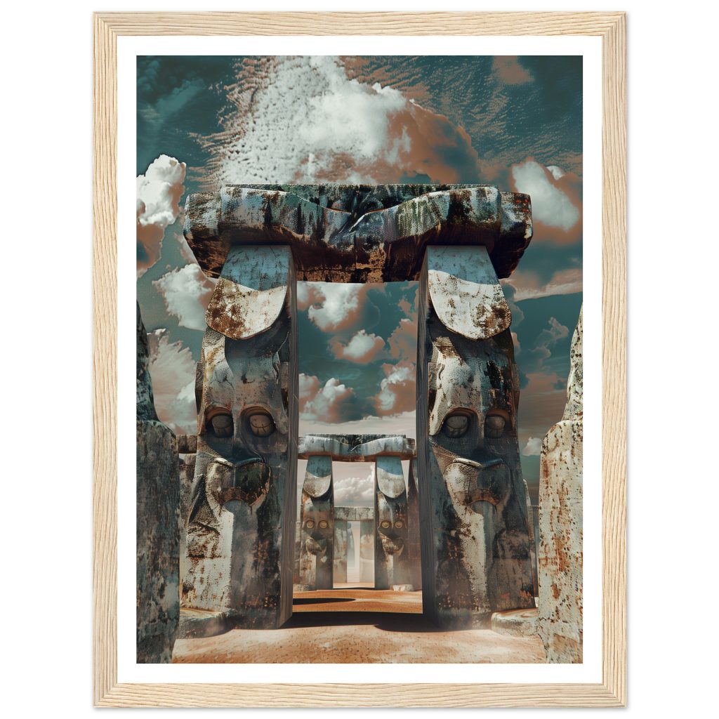 Stonehenge - Pablo Picasso - Poster