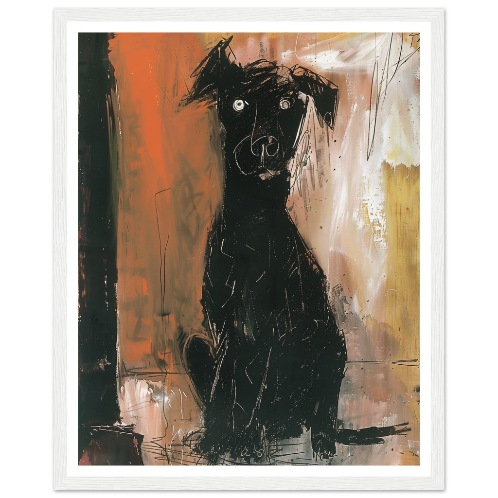 Black Labrador - Pablo Picasso - Poster