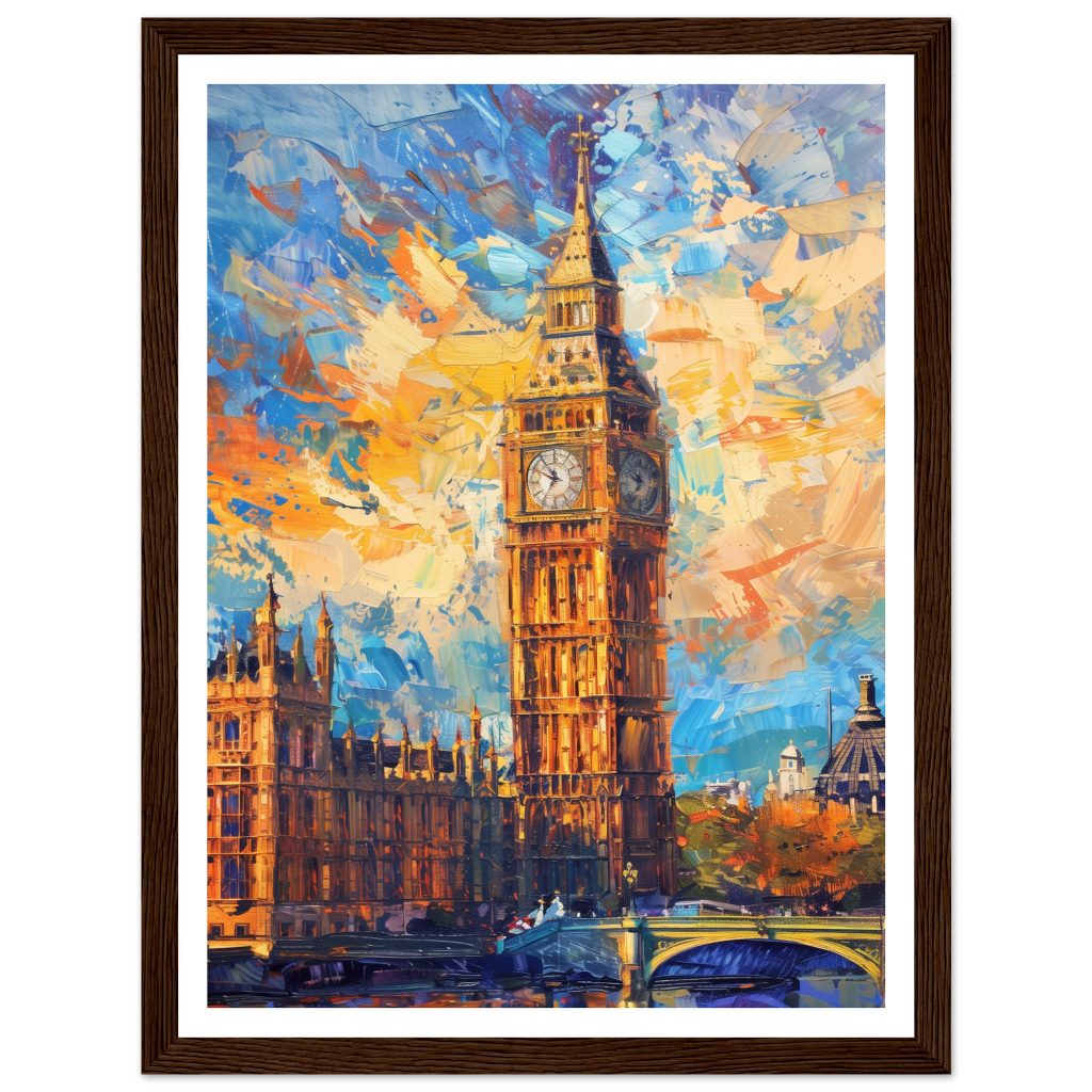 Big Ben - Claude Monet - Series #2 - Poster