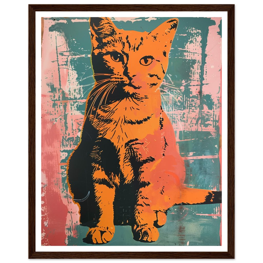 Ginger Cat - Andy Warhol - Poster