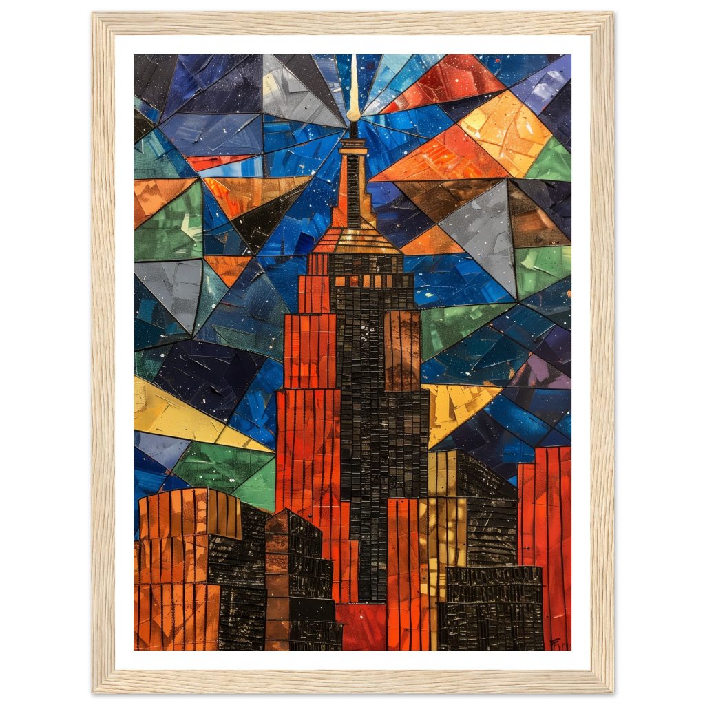 The Empire State Building - Pablo Picasso - Poster