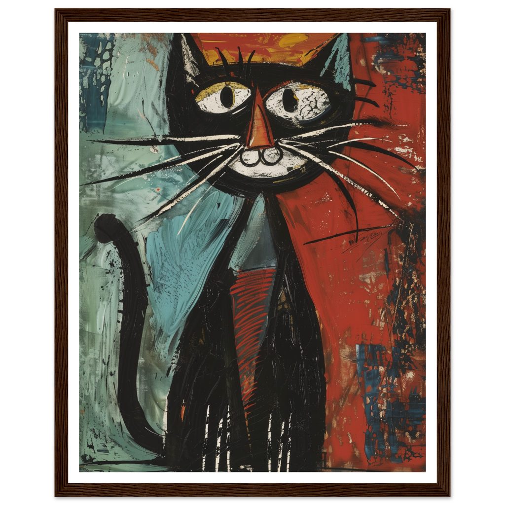 Tabby Cat - Pablo Picasso - Poster