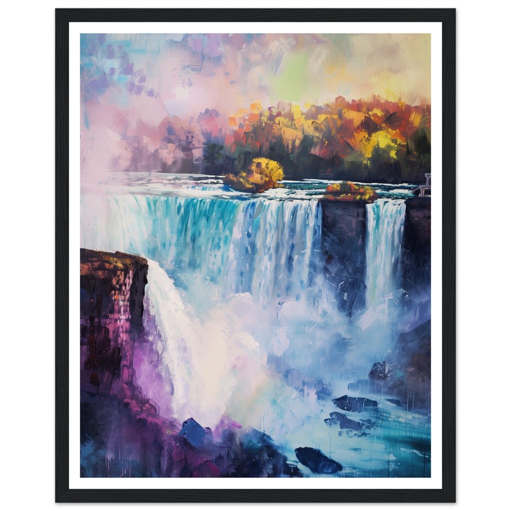 Niagara Falls - Claude Monet - Poster