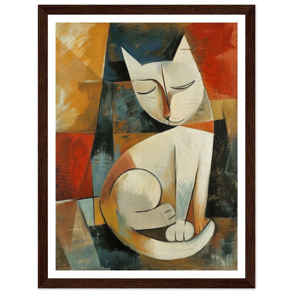 White Cat - Pablo Picasso - Poster