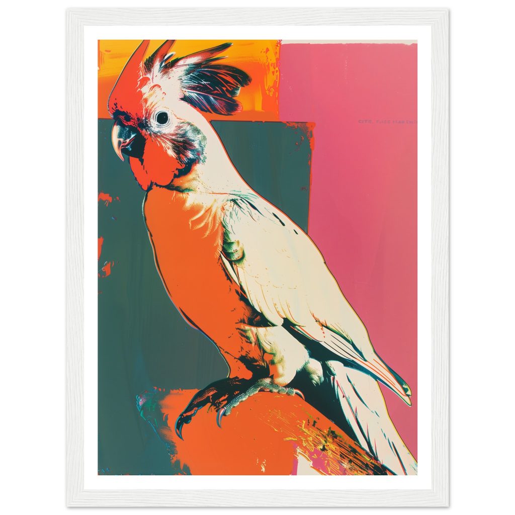 Cockatiel - Andy Warhol - Poster