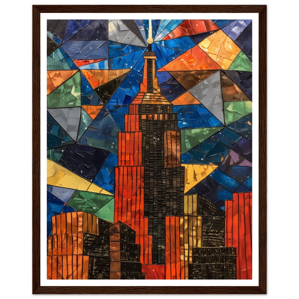 The Empire State Building - Pablo Picasso - Poster