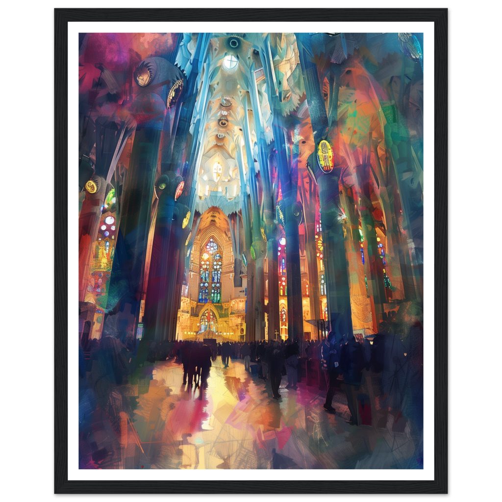 Sagrada Família - Claude Monet - Poster
